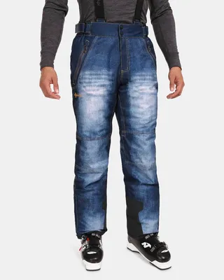 Productafbeelding van Heren ski broek KILPI DENIMO-M UM0407KI, donkerblauw, maat: M