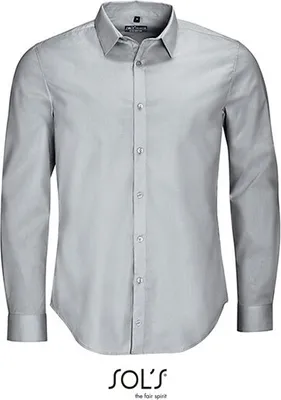 Immagine prodotto di SOL'S Uomo Camicia elasticizzata a maniche lunghe Blake