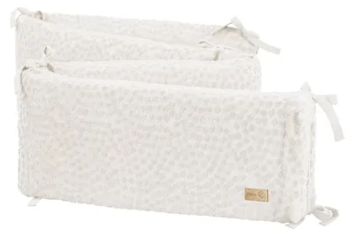 Image de Roba, nid d'ange pour bébé, modèle "Coquillages et Huîtres", compatible avec les lits bébé de 60 x 120 cm à 70 x 140 cm - en coton -  selon la norme Content Standard (OCS) et Oeko Tex
