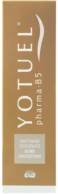 Produktbild von Zahnpasta, Yotuel, Pharma, zur Zahnaufhellung, gegen Karies, ohne SLS, mit Fluorid, 50 ml