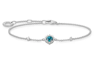 Produktbild von Thomas Sabo Armband A2023-405-17-L19V Silber türkis