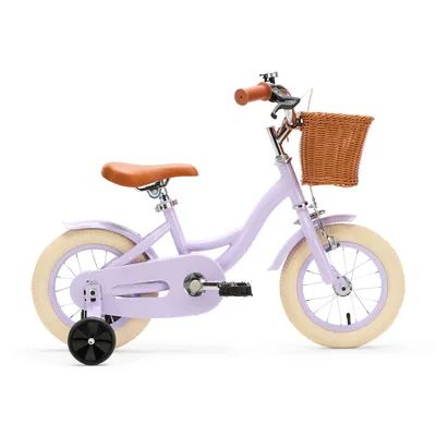 Produktbild von Generation Blanco 12 Zoll Lila – Kinderfahrrad mit Korb