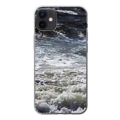 Produktbild von MuchoWow® Handyhülle Schutzhülle Hülle für iPhone 12 mini Nordsee - Wasser - Wellen Silikon Softcase Handy Hülle - Bild