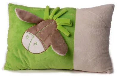 Plüsch-Knuffelkissen Eselmotiv 25×36 cm weich