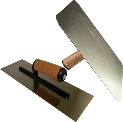 Produktbild von Spachtelschale Hawk 33x33cm+Glättekelle 355mm für Spachteln Glätten CONTOO Set