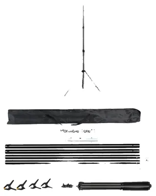 Immagine prodotto di Supporto da fondo, traversa regolabile, stativo telescopico per luci, nuovo 200x200 cm