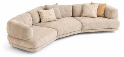 Immagine prodotto di Divano moderno da soggiorno, design elegante, quattro posti, arredamento