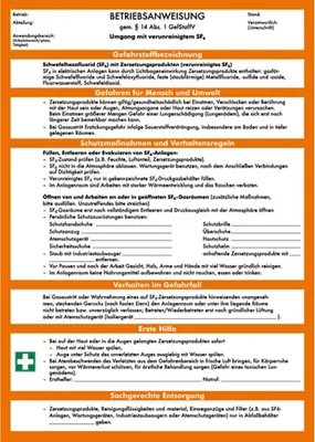 Produktbild von Dreifke® verschiedene Aushänge, Betriebsanweisungen für die betriebliche Prax...