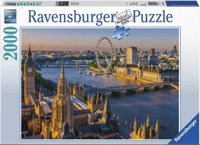 Obrázek produktu pro 2000 dílků Ravensburger Puzzle Atmosférický Londýn 16627
