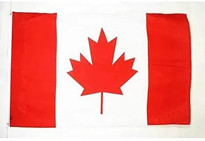 Produktbild von Flagge Kanada 90x60 cm - Hochwertige Polyesterflagge für Innen- und Außenbereich