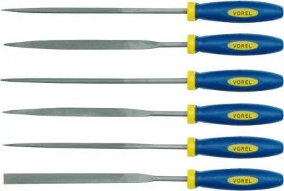 Obrázek produktu pro Sada pilníků jehlových 140 mm 6 ks VOREL
