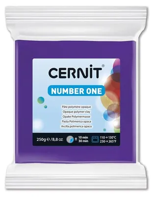 Produktbild von Cernit Number One Modelliermasse 250 g - Violett