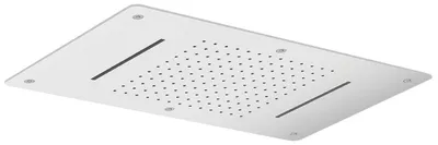 Produktbild von Sapho Deckenbrause für abgehängte Decken mit zwei Kaskaden, 700x380mm, Edelstahl glanz