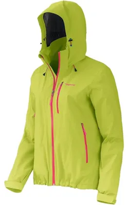 Productafbeelding van Trangoworld GYALA dames outdoorjas – waterdicht, ademend, lime/neongeel, maat M