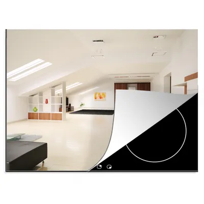 Obrázok produktu pre MuchoWow® Krycia doska sporáka - Indukčná ochrana - 70x52cm Interiér penthousu - Kryt na sporák z vinylu - Zväčšuje pracovnú plochu - Keramický kryt