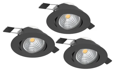 Productafbeelding van EGLO SALICETO, LED, 1350 lumen, 220-240 V, zwart