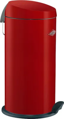 Produktbild von WESCO CAPBOY Maxi odpadkový kôš v červenej farbe s objemom odpadu 22 litrov / Pedálový odpadkový kôš