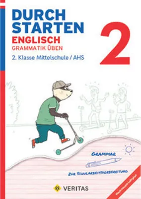 Produktbild von Durchstarten 2. Klasse - Englisch Mittelschule/AHS - Grammatik
