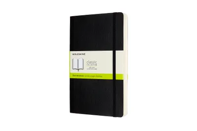 Produktbild von Moleskine Notizbuch, Large, A5 Blanko, Erweiterte Seitenanzahl, Soft Cover, Schwarz