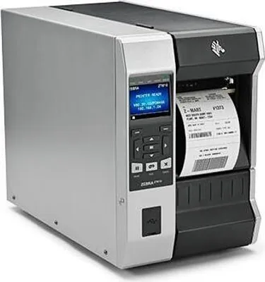 Zdjęcie produktu dla Zebra ZT610, Termotransferowy, 300 x 300 DPI, 300 mm/s, Przewodowy i Bezprzewodowy, Czarny, Szary