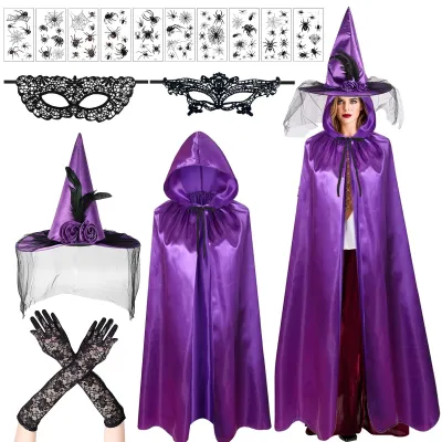 Obrázok produktu pre Solidchoice – 16-dielna súprava kostýmov na Halloween pre dámy