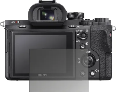 Produktbild von Blickschutzfolie für Sony Alpha 7R II matt Schutzfolie Folie Display Schutz dipos