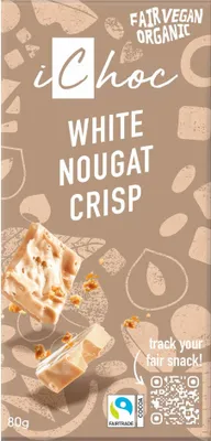 Produktbild von iChoc White Nougat Crisp -- 80g