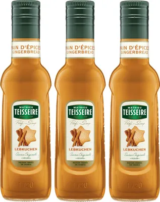 Produktbild von Teisseire Getränke-Sirup Lebkuchen 0,25L (3er Pack)