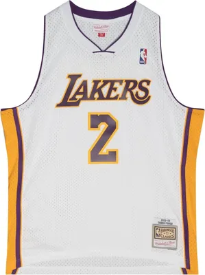 Produktbild von Derek Fisher Los Angeles Lakers 2002-03 Swingman Jersey - XL