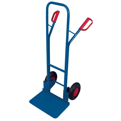 Produktbild von VARIOfit Stahlrohrkarren 250kg Tragkraft Schaufelbreite 480mm Luftbereifung