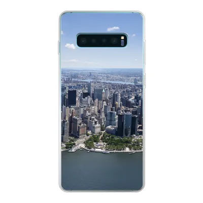 Produktbild von MuchoWow® Handyhülle Schutzhülle Hülle für Samsung Galaxy S10 Lite New York - USA - Skyline Silikon Softcase Handy Hülle - Schutz