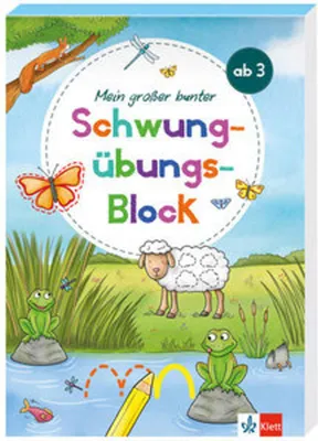 Image de Mein großer bunter Schwungübungs-Block ab 3 Jahren