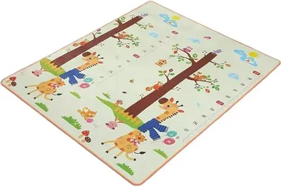 Imagen del producto de Alfombra para actividades y gateo. Alfombra grande de 200 x 180 cm, ideal para