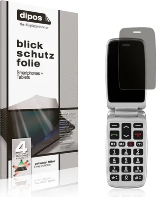 Produktbild von Blickschutzfolie für Doro 2820 matt Schutzfolie Folie Display Schutz dipos
