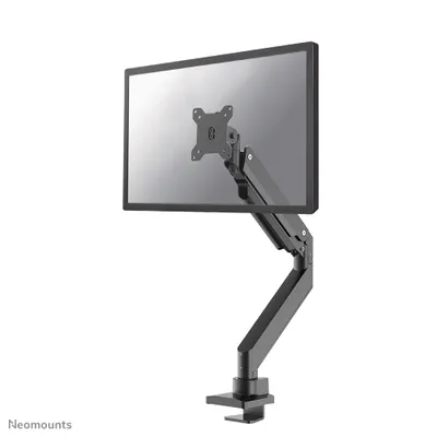 Produktbild von Neomounts Flachbild Tischhalterung, Klemme/Durchführung, 15 kg, 25,4 cm (10"), 81,3 cm (32"), 100 x 100 mm, Schwarz