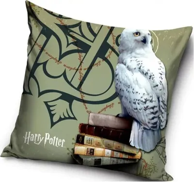 Produktbild von Kissenbezug Harry Potter mit Hedwig Motiv