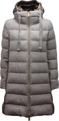 Produktbild von N2567 Piumino Donna Herno Woman Silk/Cashmere Half Coat Jacket