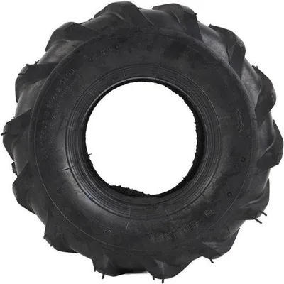 Imagen del producto de Neumáticos sin cámara para quitanieves, karts y equipos de jardinería: antideslizantes y resistentes a explosiones, tamaño 13x5.00-6