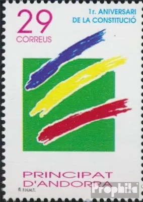 Produktbild von Briefmarken Andorra - Spanische Post 1994 Mi 236 (kompl.Ausg.) postfrisch Referendum