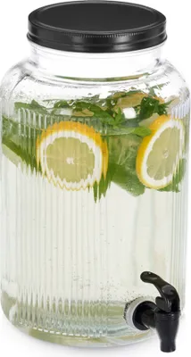 Image de Récipient en verre avec robinet KITCHEN ESSENTIALS, 3900 ml