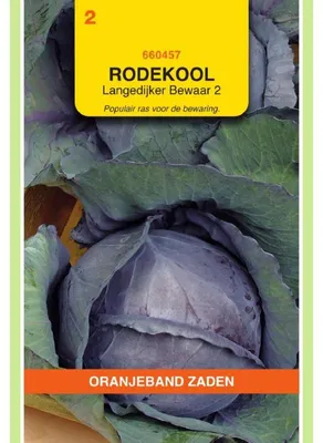 Obrázek produktu pro Oranjeband, odrůda červené řepy (Rotkohl), Langedijker. Balení: 1 balení semen