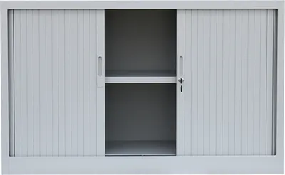 Produktbild von Querrollladenschrank Sideboard 120cm breit Aktenschrank Rolladenschrank 555120