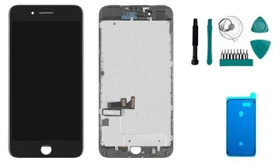 Produktbild von iPhone 7 Plus Display schwarz - Set