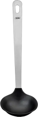Obrázek produktu pro Naběračka Ibili, nerezová ocel/nylon, 30 cm, stříbrná/černá