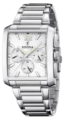 Produktbild von Festina Herren Uhr Elegant Edelstahl Armbanduhr silber UF20635/1
