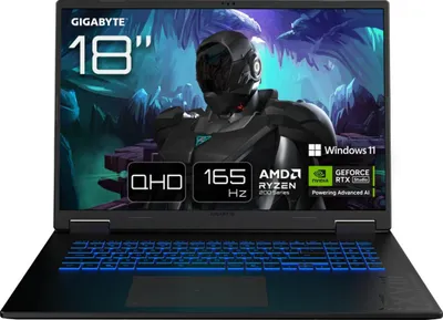 GIGABYTE GAMING A18 3WHK3DEC64SH - Notebook 18" - Ryzen 7 260 - RTX 5070 - 96GB RAM - 12 TB NVMe - Win11
