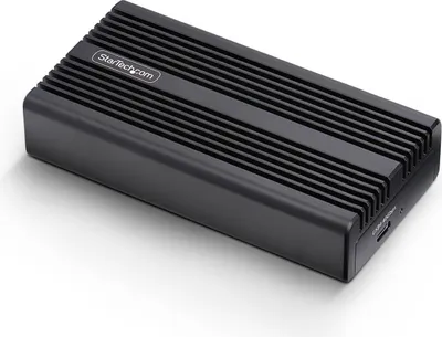 Zdjęcie produktu dla StarTech.com 1USB4-NVME-ENCLOSURE, Obudowa SSD, M.2, PCI Express, 40 Gbit/s, Połączenie USB, Czarny