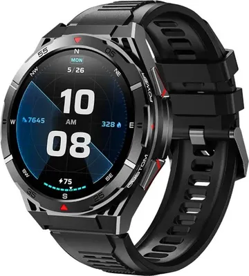 Zdjęcie produktu dla Rubicon RNCF41 Smartwatch czarny/czarny silikon