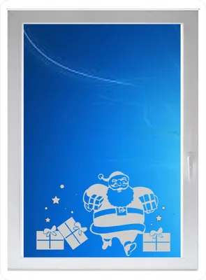Produktbild von INDIGOS UG - Wohnzimmer Fröhliche Weihnachten - Farbe: silberfein satiniert - 116x71 cm - Sichtschutzfolie - Fensterfolie - Glasdekorfolie - für die Küche, Wohnzimmer Fröhliche Weihnachten ans Fenster