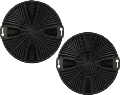 Produktbild von vhbw 2x Aktivkohlefilter kompatibel mit Elektro Helios SF6131X Dunstabzugshaube - 15 cm